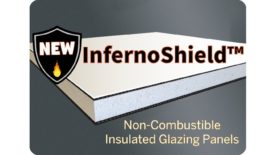 Laminators Composite Panel Solutions InfernoShield Non-Combustible Insulated Glazing Panels